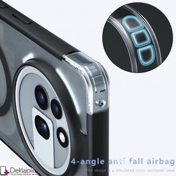 Smūgiams atsparus dėklas su magsafe (Nothing Phone 3A Pro)